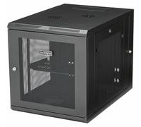 StarTech.com 12U 19" Wall Mount Network Cabinet - 4 Post 24" Deep Hinged Server Room Data Cabinet- Locking Computer Equipment Enclosure w/Shelf - Flexible Vented IT Rack - Pre-Assembled