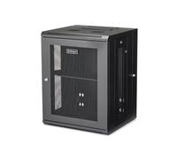StarTech.com 4-Post 15U Wall Mount Network Cabinet with 1U Shelf, 19&q