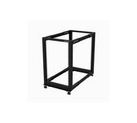 StarTech.com 4-post 18u Mobile Open Frame Server Rack in Black StarTech.com Black