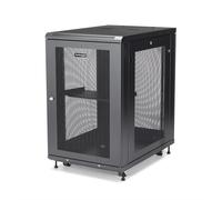 StarTech.com 4-Post 18U Server Rack Cabinet Lockable 19 Data Rack Cabinet for Co
