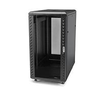 StarTech.com 4-Post 25U Server Rack Cabinet, 19" Data Rack Cabinet for IT / Network Equipment, with Adjustable Mounting Rails