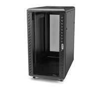 StarTech.com 4-Post 32U Server Rack Cabinet Lockable 19" Data Rack Cabinet for Computer / AV / IT Equipment Office / Home Network Rack with Casters & Adjustable Mounting Rails Freestanding rack 32U 80