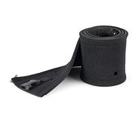 StarTech.com 40" (1m) Neoprene Cable Management Sleeve with Zipper & Buckle - 1.2" (3cm) Diameter - Computer/PC Power/Network/AV Cord Cover/Manager - Flexible Cable Organizer Wrap - Black