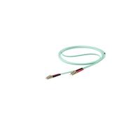 StarTech.com 7m (22ft) LC/UPC to LC/UPC OM4 Multimode Fiber Optic Cable, 50/125µm LOMMF/VCSEL Zipcord Fiber, 100G Networks, Low Insertion Loss, LSZH Fiber Patch Cord