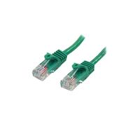 StarTech.com 45PAT50CMGN 0.5m Cat5e U/UTP (UTP) Green networking cable