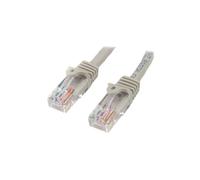 StarTech.com 45PAT50CMGR 0.5m Cat5e U/UTP (UTP) Grey networking cable
