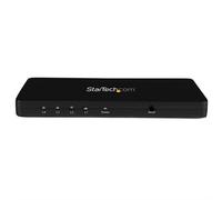 StarTech.com 4K HDMI 4-Port Video Splitter 1x4 HDMI Splitter w/ Solid Aluminum Housing 4K 30Hz