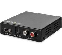 StarTech.com 4K HDMI Audio Extractor with 4K 60Hz Support (Black)