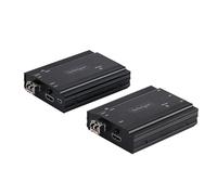 StarTech.com 4K HDMI KVM Extender over Fiber - HDMI Video & USB Remote KVM Switch/Console Extender - up to 984ft/300m (MultiMode) - 2x 10G MMF SFP+ modules - KVM Extension Kit (TX/RX)