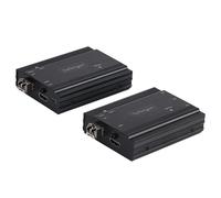 StarTech.com 4K HDMI KVM Extender over Fiber - HDMI Video & USB Remote KVM Switch/Console Extender - up to 984ft/300m (MultiMode) - 2x 10G MMF SFP+ modules - KVM Extension Kit (TX/RX)