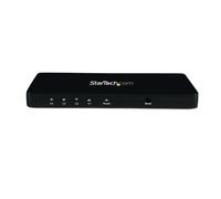 StarTech.com 4K HDMI 4-Port Video Splitter - 1x4 HDMI Splitter w/ Solid Aluminum Housing - 4K 30Hz