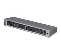StarTech.com 4K USB-C Dock, Triple UHD 4K Monitor Docking Station, Mac & Windows, USB C to HDMI & DisplayPort, 100W Power Delivery, 5x USB 5Gbps Hub - TAA
