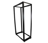 StarTech.com 4POSTRACK42 - 42U Adjustable Depth Open Frame 4 Post Server Rack Cabinet - Flat Pack w/ Casters Levelers and Cable Management Hooks