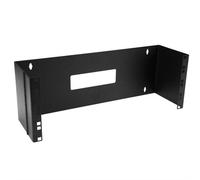 StarTech.com 4U Hinged Wall Mount Patch Panel Bracket - 6 inch Deep - 19" Patch Panel Swing Rack for Shallow Network Equipment- 33lbs
