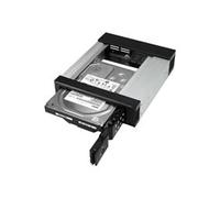 StarTech.com 5.25 to 3.5 Hard Drive Hot Swap Bay - For 3.5" SATA/SAS Drives - Trayless - Aluminum