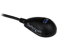 StarTech.com 5 ft Black Desktop SuperSpeed USB 3.0 Extension Cable - A to A M/F