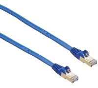StarTech.com 5m CAT6a Ethernet Cable - 10 Gigabit Shielded Snagless RJ45 100W PoE Patch Cord - 10GbE STP Network Cable w/Strain Relief - Blue Fluke Tested/Wiring is UL Certified/TIA