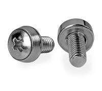 StarTech Server Rack Screws 12-24 (CABSCRWS1224) Nickel-Plated 50-Pack