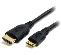 StarTech.com 50cm Mini HDMI to HDMI Cable with Ethernet - 4K 30Hz High Speed Mini HDMI to HDMI Adapter Cable - Mini HDMI Type-C Device to HDMI Monitor/Display - Durable Video Converter Cord