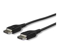 StarTech.com 50ft (15m) DisplayPort Active Optical Cable (AOC) - 8K 60Hz/4K 120Hz Video - Fiber Optic DisplayPort 1.4 Cable - HDR10 HBR3 - Long Ultra HD DP to DP Cord for Monitor/Display