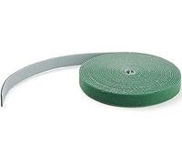 StarTech.com 50ft Hook and Loop Roll - Cut-to-Size Reusable Cable Ties - Bulk Industrial Wire Fastener Tape /Adjustable Fabric Wraps Green / Resuable Self Gripping Cable Management Straps (HKLP50GN)