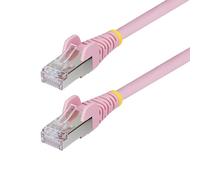 StarTech.com 5ft Pink CAT6a Ethernet Cable, Snagless RJ45, 10GbE, 100W PoE++, S/FTP, 500MHz, 27AWG Pure Bare Copper, LSZH