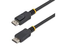 StarTech.com 5m (15ft) DisplayPort 1.2 Cable - 4K x 2K Ultra HD VESA Certified DisplayPort Cable - DP to DP Cable for Monitor - DP Video/Display Cord - Latching DP Connectors (DISPL5M)