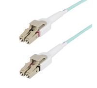 StarTech.com 5m (16.4ft) LC to LC (UPC) OM4 Switchable Fiber Optic Cable 50/125m 100G Toolless Polarity Switching Low Insertion Loss - LSZH Fiber Jumper Cord