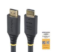 StarTech.com 5m (16.4ft) Premium Certified High Speed HDMI Cable 4K 60Hz/1440p 144Hz HDR10/HDCP 2.2/ARC 18Gbps UHD HDMI 2.0 Cord for TV/Monitor/Display TPE Jacket