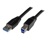 StarTech.com Active USB 3.0 USB-A to USB-B Cable - M/M - 5m (15ft)