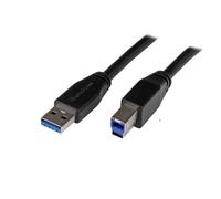StarTech.com Active USB 3.0 USB-A to USB-B Cable - M/M - 5m (15ft)