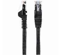 StarTech.com 5m CAT6 Ethernet Cable - LSZH (Low Smoke Zero Halogen) - 10 Gigabit 650MHz 100W PoE RJ45 UTP Network Patch Cord Snagless with Strain Relief - Black, CAT 6, ETL Verified (N6LPATCH5MBK)