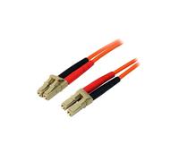 StarTech.com 5m Fiber Optic Cable Lc/lc Multimode Duplex in Orange StarTech.com Orange