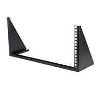 StarTech.com 5U Vertical Wall Mount Rack - 19in Low Profile Open Wall Mounting Bracket - Network/Server Room/Data/AV/IT/Patch Panel/Communication/Computer Equipment - w/ Cage Nuts/Screws Wall mounted rack 5U 90 kg 1.4 kg Black