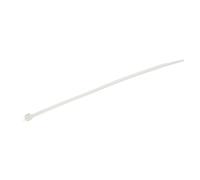StarTech.com 6"(15cm) Cable Ties - 1/8"(3mm) wide, 1-3/8"(39mm) Bundle Diameter, 40lb(18kg) Tensile Strength, Nylon Self Locking Zip Ties with Curved Tip - 94V-2/UL Listed, 100 Pack - White