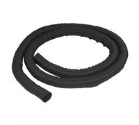 StarTech.com 6.5' (2m) Cable Management Sleeve - Flexible Coiled Cable Wrap - 1.0-1.5" dia. Expandable Sleeve - Polyester Cord Manager/Protector/Concealer - Black Trimmable Cable Organizer
