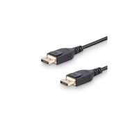 StarTech.com 2 m VESA Certified DisplayPort 1.4 Cable - 8K 60Hz HBR3 HDR - 6 ft Super UHD DisplayPort to DisplayPort Monitor Cord - Ultra HD 4K 120Hz DP 1.4 Slim Video Cable M/M DP Connector