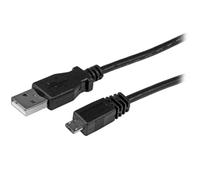 StarTech.com 6.6 ft (2 m) USB-A to Micro USB Cable - USB 2.0 A to Micro B - Blac