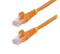 StarTech.com 6 ft. (1.8 m) Cat5e Ethernet Cable - Power Over Ethernet - Snagless - Orange - Ethernet Network Cable (45PATCH6OR)