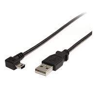 StarTech.com 6 ft. (1.8 m) Right Angle USB to Mini USB Cable - USB 2.0 A to Right Angle Mini B - Black - Mini USB Cable (USB2HABM6RA)