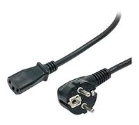 StarTech.com 6 ft 2 Prong European Power Cord for PC Computers - Schuko CEE7 Euro Plug to IEC320 C13 Power Cable (PXT101EUR)