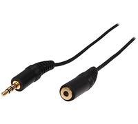 StarTech 3.5mm Stereo Audio Extension Cable MU6MF - 6 ft M/F - Black
