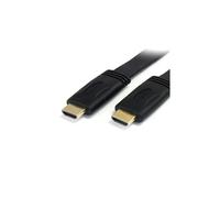 StarTech.com 1,8m Flat High Speed HDMI Cable with Ethernet - Ultra HD 4k x 2k HDMI Cable - HDMI to HDMI M/M~6 ft Flat High Speed HDMI Cable with Ethernet - Ultra HD 4k x 2k HDMI Cable - HDMI to HDMI M/M