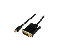 StarTech.com 6 ft Mini DisplayPort to DVI Active Adapter Converter Cable - mDP to DVI 1920x1200 - Black