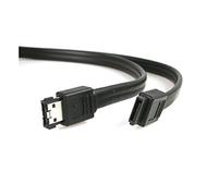 StarTech.com 6 ft Shielded eSATA to SATA Cable - SATA to eSATA cable - SATA (R) to eSATA (R) - 6 ft - black - SATA2ESATA6