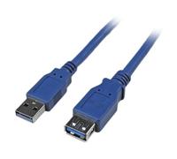 StarTech.com 6 ft SuperSpeed USB 3.0 Extension Cable A to A - M/F - 2m USB 3 Extension Cable (USB3SEXTAA6) Blue