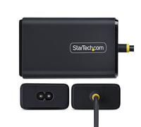 StarTech.com 65W USB-C Laptop Charger, 1.5m Tethered USB-C Cable, Power Adapter Brick for Dell, XPS, HP ProBook, MacBook Pro, Microsoft Surface Pro