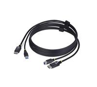 StarTech.com 6ft (1.8m) DisplayPort and USB 5Gbps KVM Cable. 4K 60Hz.