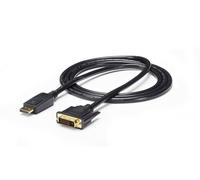 StarTech.com 6ft (1.8m) DisplayPort to DVI Cable, DisplayPort to DVI Adapter Cable, Passive DP to DVI-D Video Converter, 1080p - Replacement for DP2DVIMM6