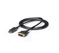 StarTech.com 6ft (1.8m) DisplayPort to DVI Cable DisplayPort to DVI Adapter Cable Passive DP to DVI-D Video Converter 1080p - Replacement for DP2DVIMM6